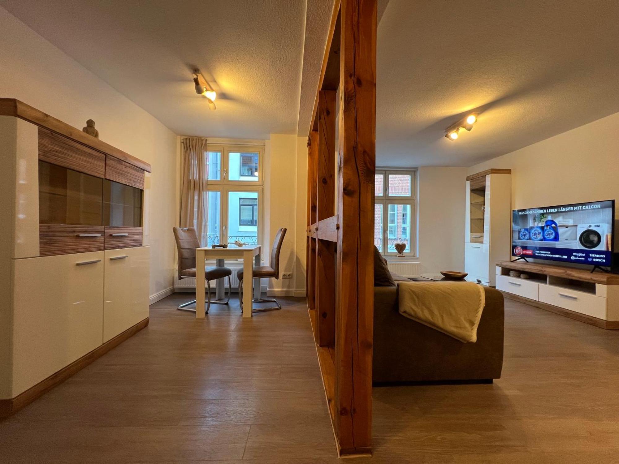 Ferienwohnung Hansezauber In Staedtische Bestlage Stralsund Extérieur photo
